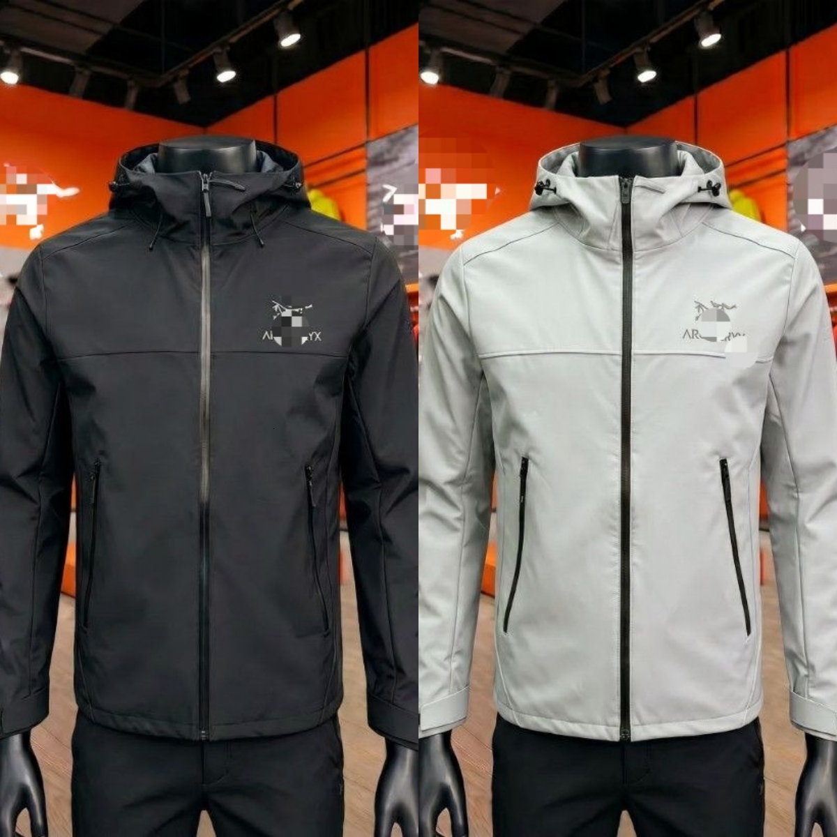Mbroidered Bird Hardshell Jacket Fitness Top Yoga Jacket Gym Jacket Sports Top Outdoor Running Lightweight Single-layer Outdoor Hiking Travel Unisex