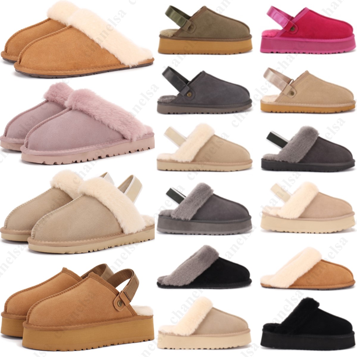 Designer Slippers Australia boots Men Women slippers clog Ultra Mini boot Platform warm shoes black pink Slipper Australian mini snow boot