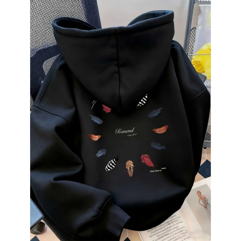 S3XL 7 Colors Custom Logo Hooded Sweatshirt 60% Cotton Unisex Long Sleeve Pullover Casual Hoodie Tops J260916