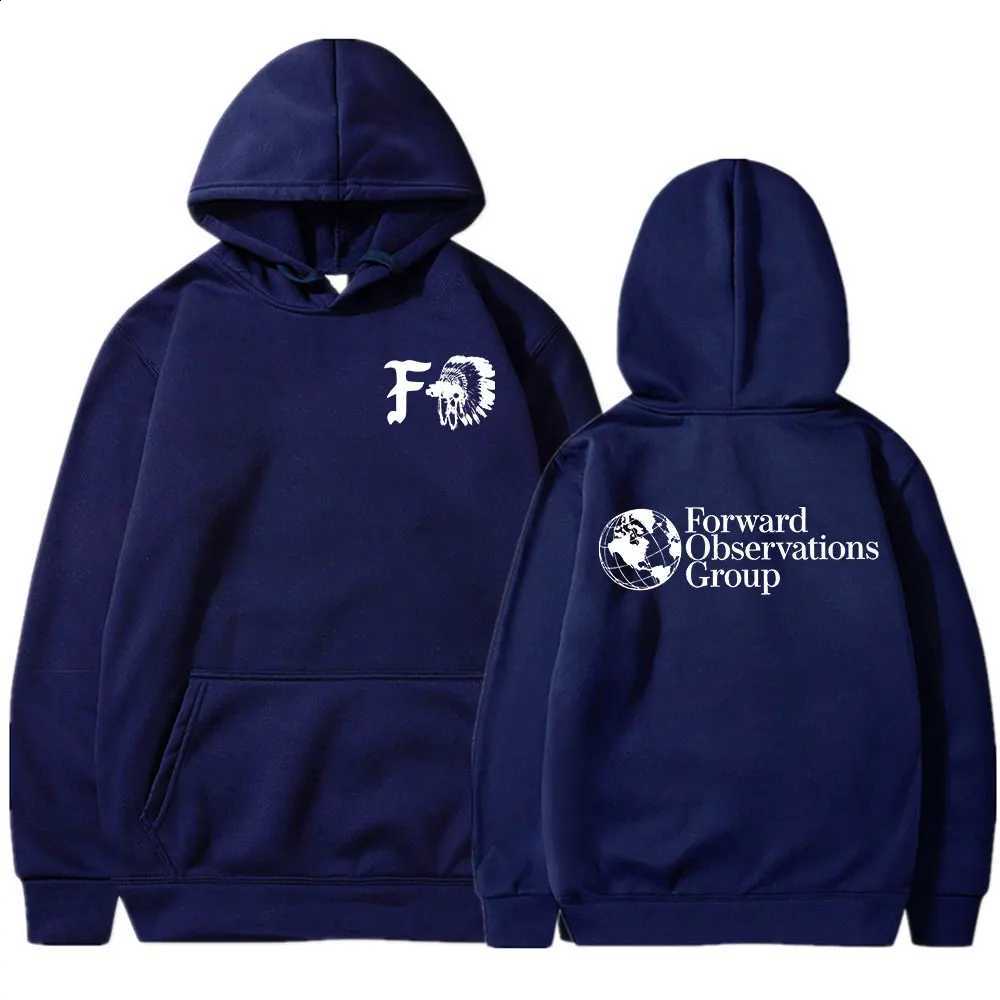 Forward Observations Group Hoodie 2026 Men Women Vintage Skull Indian Chief Print Hooded Sweatshirt Casual Streetwear Pullover D260915