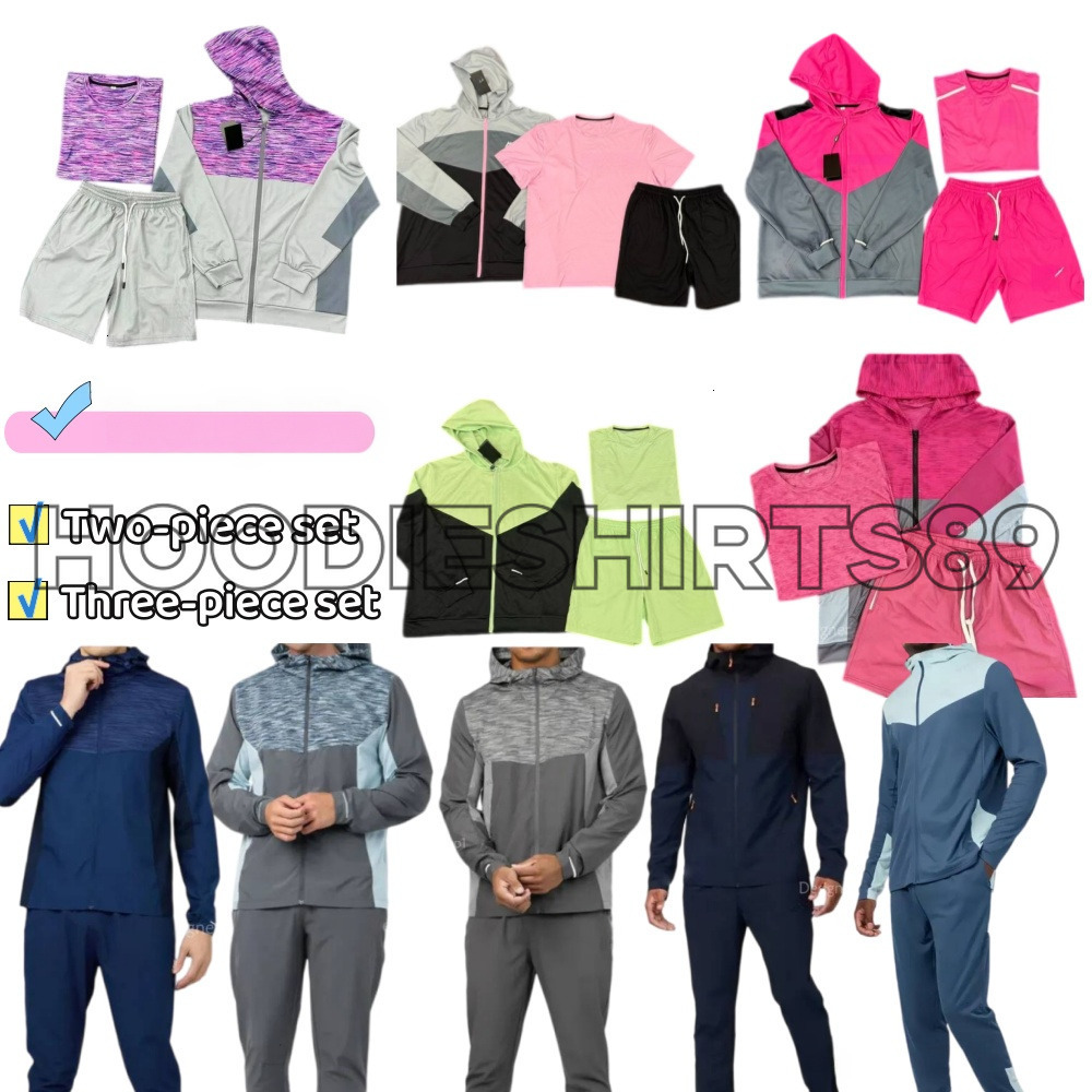 Montirexs Kids 3 Piece Sport Tracksuit Blank Miller Fabric Short Sleeve Tee And Shorts For Boys Girls Fitness Workout And Casual Daily Lifestyle 81