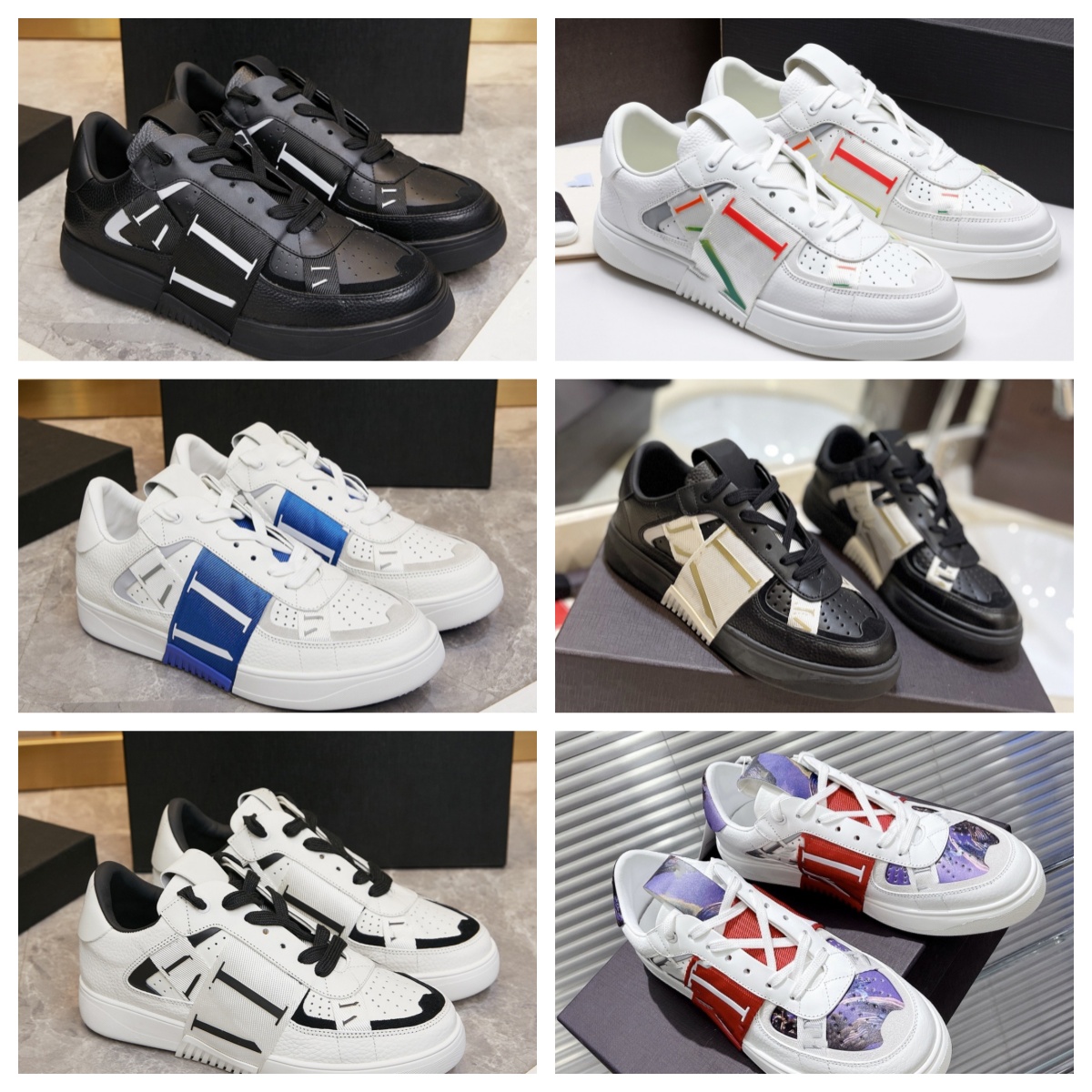 Heren Dames Paar Lage Witte Sneakers, Lichtgewicht Ademende Vrijetijdsschoenen, TPU Antislipzool, Mode-streetwear-schoenen voor het hele seizoen