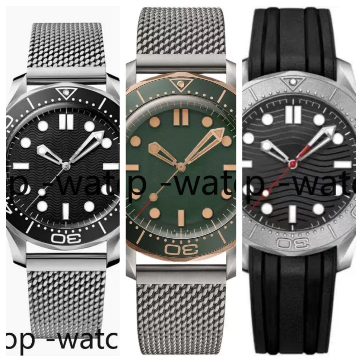 AAAAA luxury Designer High Quality Watches Mens Watch Automatic nical Movement 904L Stainless Steel Ceramic Bezel Sapphire Luminous Sport men wathes