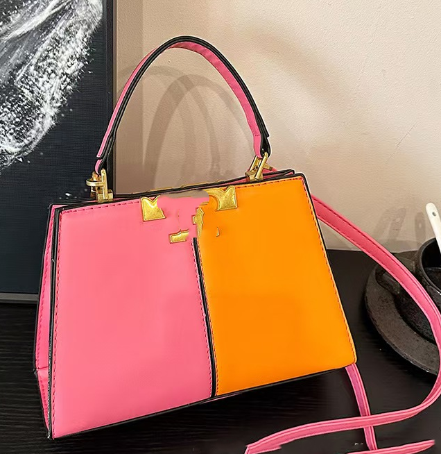 City bag women designer bag leather tote shoulder bags simple crossbody luxury bags designer women bag motorcycle handbag solid 314