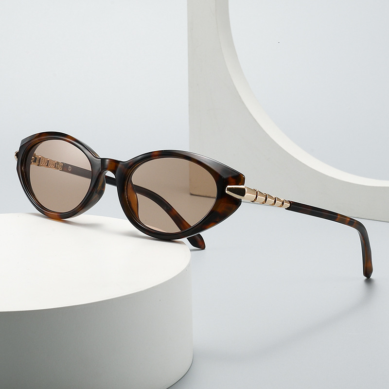 New Modern Retro Oval For Cross-Border Foreign Trade, Ins-Style Street Photography Sunglasses