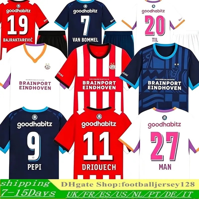 26 27 Eindhovens PSV Efteling Maillots de football spéciaux 25 2026 2027 Hazard Home Away Troisième FABIO Sia Men It Football Shirts Kids Set TOP