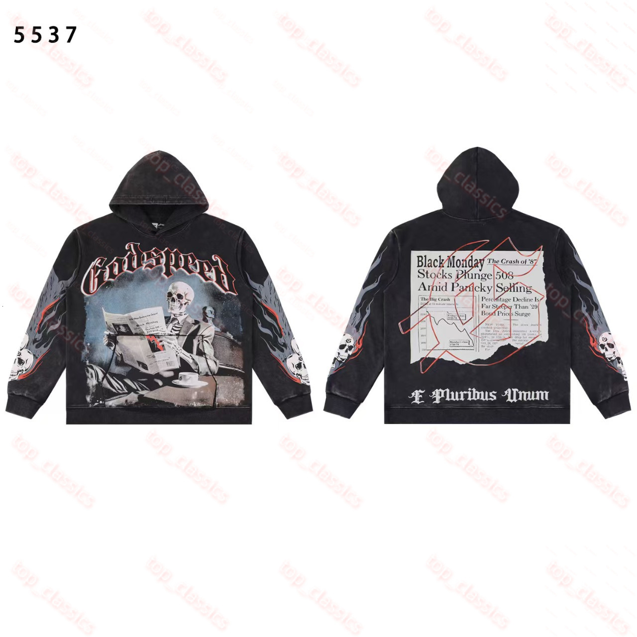 Mens Godly Speedly Hoodie Jacket Men Brand Designer Zipper Godspeeded Hoodie Street Hiphop Punk Print Graphic Rock Harajuku Tracksuit Loose Trend Ho
