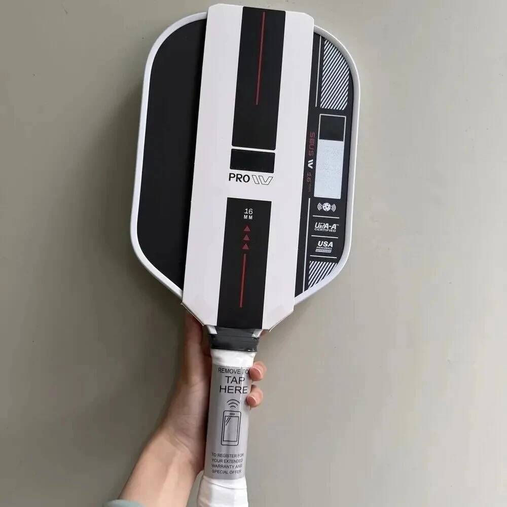 USAPA Approved PRO IV 16MM Pickleball Paddles T700 Carbon Fiber Increased Power Feel Fully Encased Sweet Spot J260916