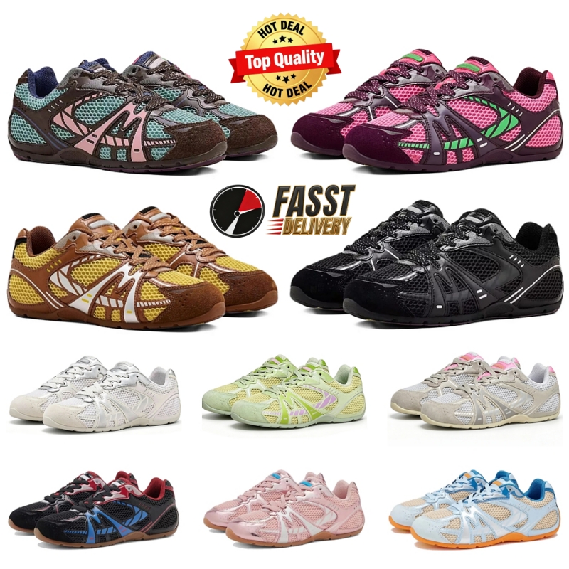 with box Designer Running Shoes The 72 Spring Sneaker Women Fashion Retro Casual Shoes Breathable Sneaker Custom Dual Density Foam Mesh Upper Leathe