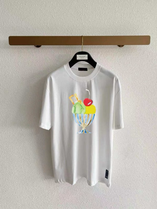 2026SS Mens Plus T-Shirt and Polo 100% Cotton Letter Jacquard Crew Neck Short Sleeve Sweatshirt Designer men's T-shirt shirt Size S-3XL 3D11