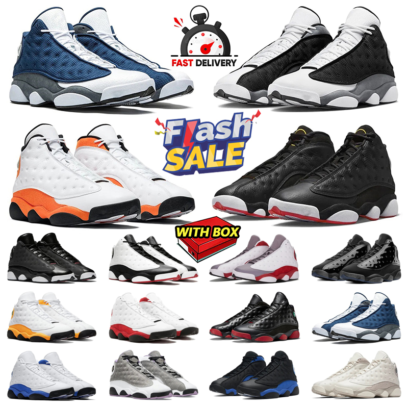 With Box 13 13s Basketball Shoes Men Women Sneakers Outdoor Trainers Chicago Comfort Cushion Designer Shoes Sports 40-47