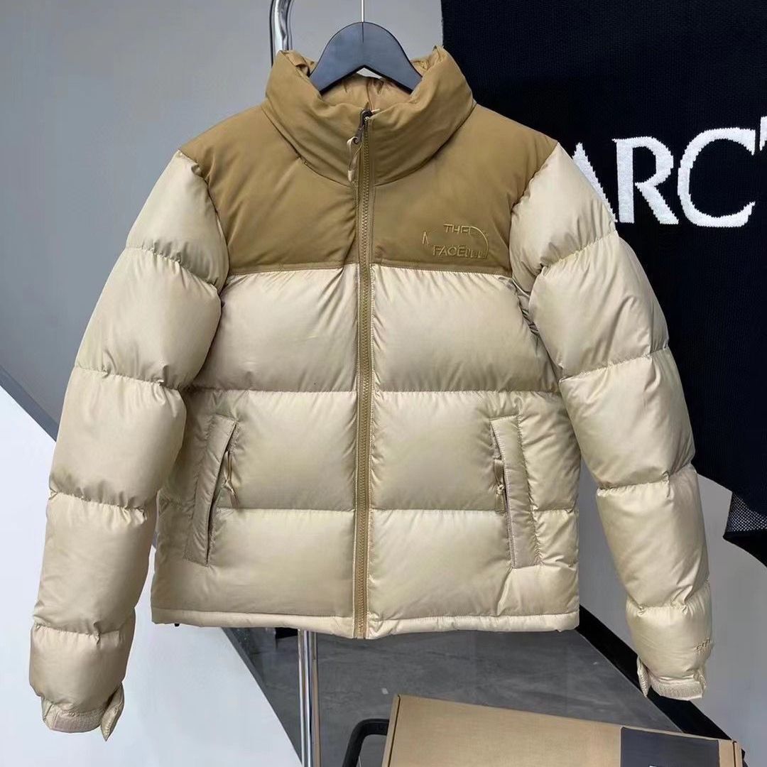 American version, genuine 1996 North Parka, white duck down, waterproof, unisex, warm and thick outerwear