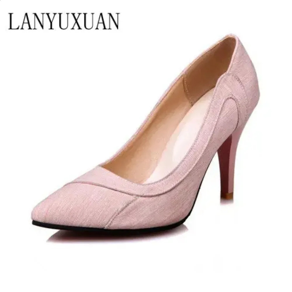 2026 2952 Summer Feminino Ladies Plus Size Shoes Women Sapato Pumps High Heels Sandals Chaussure Femme 8010 260917