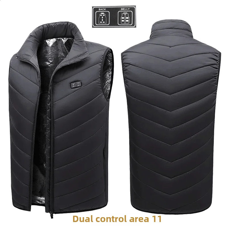 Smart USB Charging Heating Vest Outdoor Cold Resistant Warmth Electric Thermal Jacket Men's Vest High Quality Chinese 260916