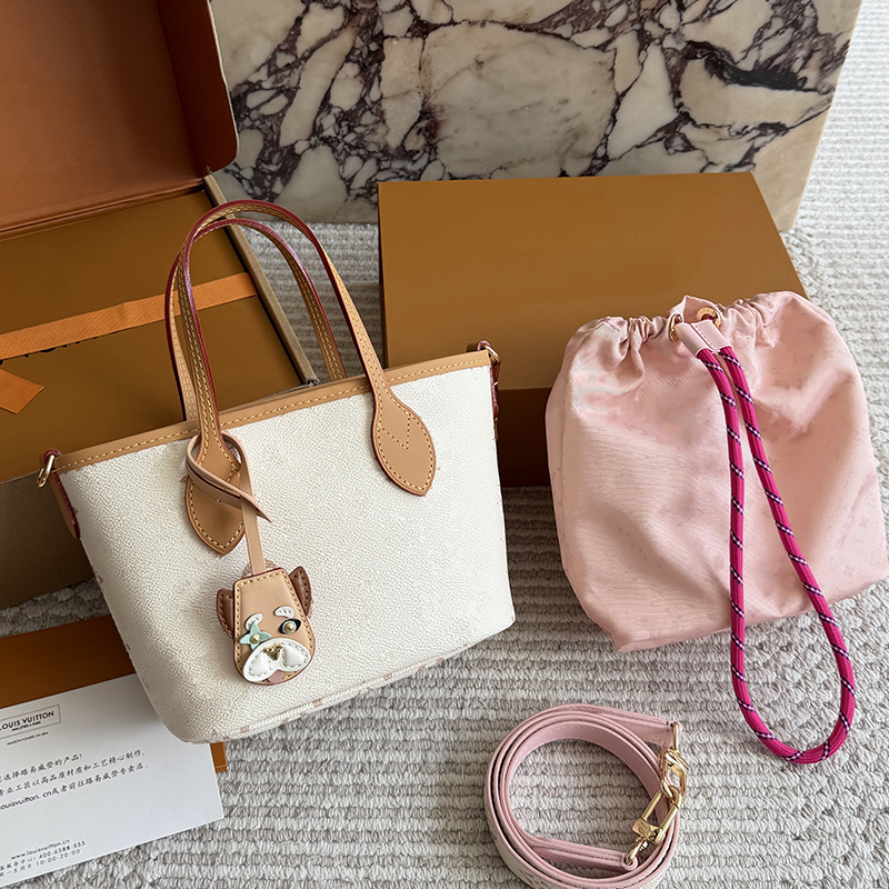 12A Designer Fashionable Women's Mini Tote Basket Bag Retro Hand-held Shopping Bag with Drawstring Inner Bags Crossbody Shoulder Bags