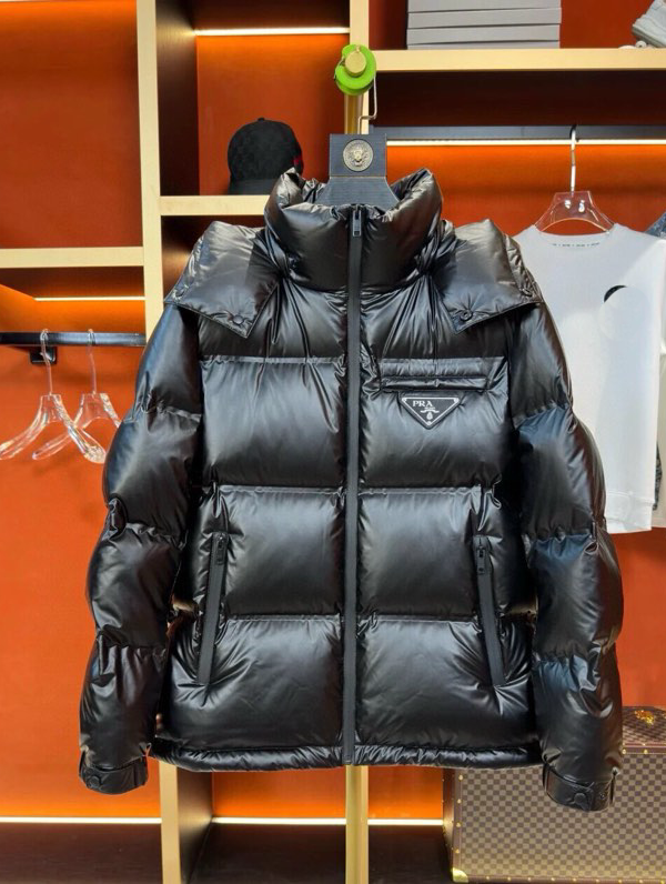 Winter Men Women Down Coat Vest Parka Hooded Puffer Jacket Windbreakers Embroidery Outerwear Causal Mens Jackets Unisex Thick Warm Coats Size S-3XL