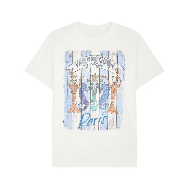 Logo Printing T-shirt Designer Men and Women Cotton Shirt