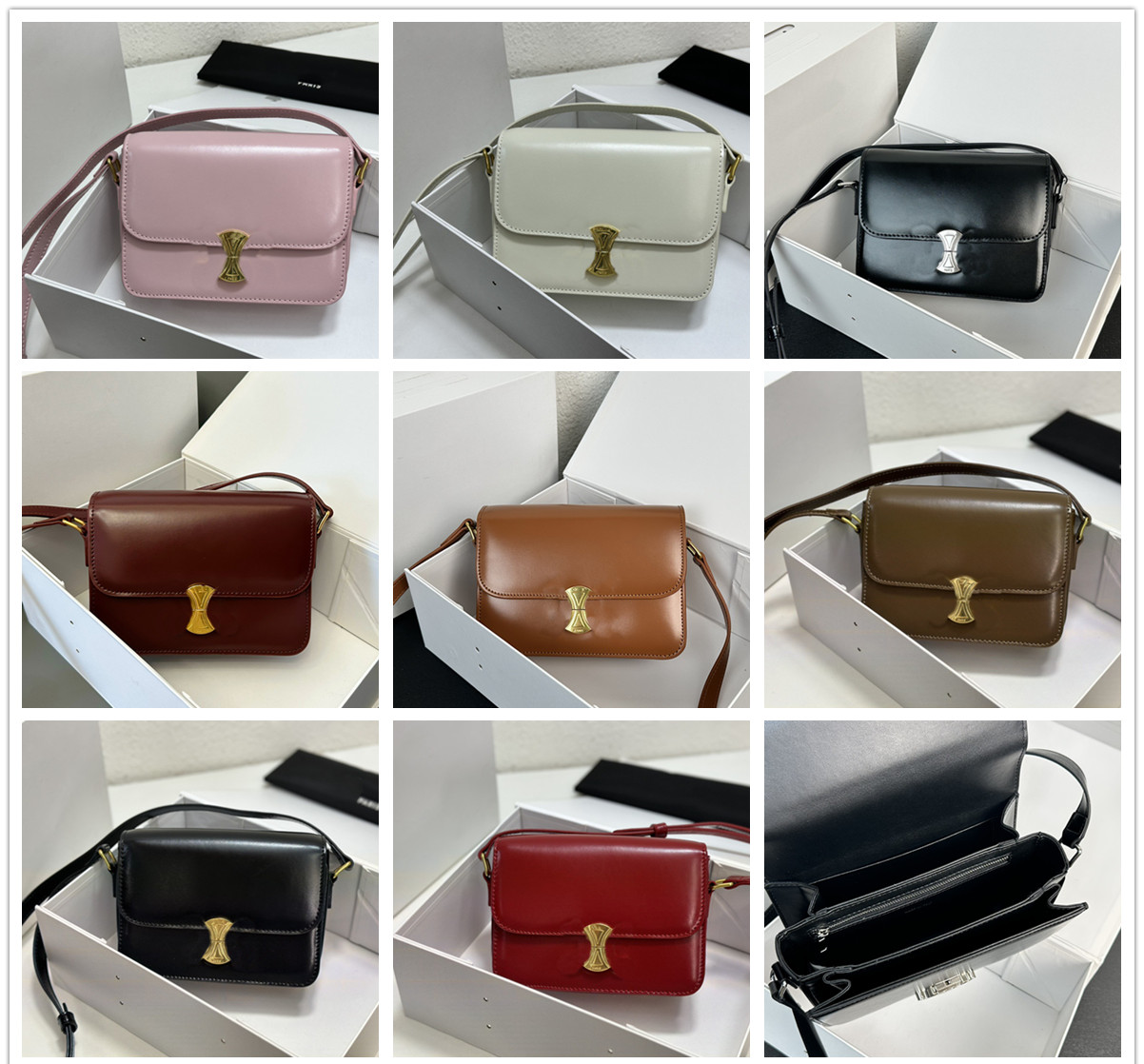 10A Top designer bag women Mini shoulder bag high quality Smooth cowhide Commute bag trendy Metal letter pattern straddle shoulder bag free shipping