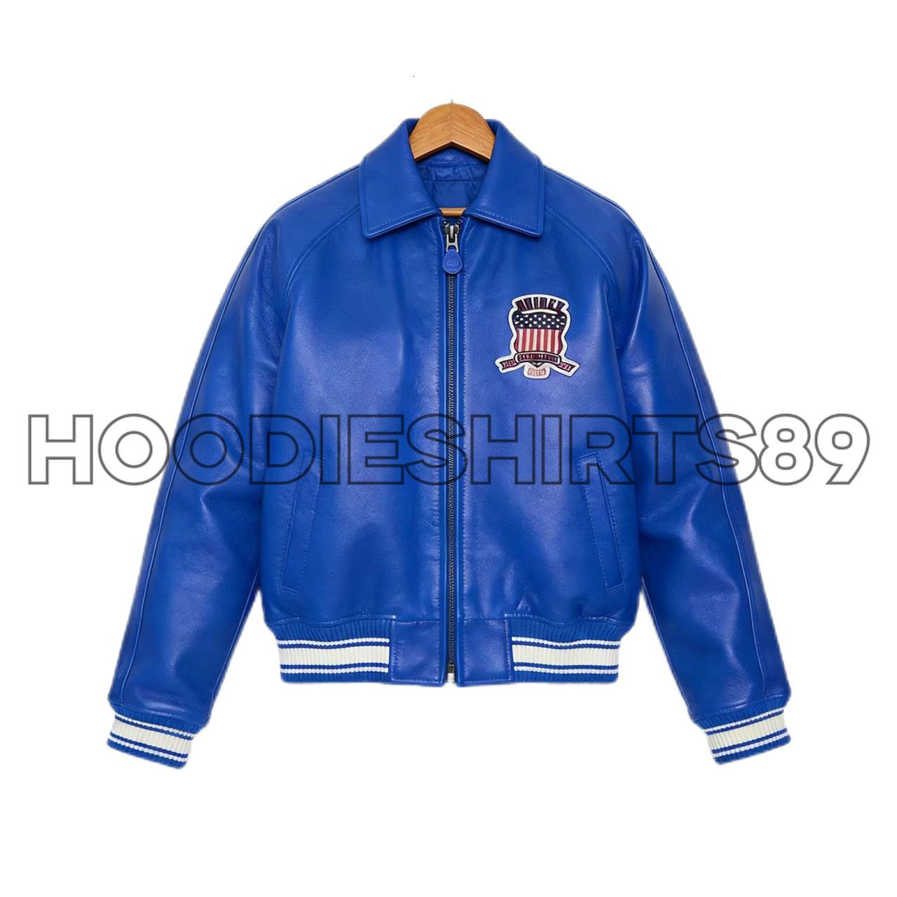 avirexx leather jacket Designer Men's Jackets Men's 100% pu Leather Jacket America Size Original Iconic Military avirexx Bomber jacket cas