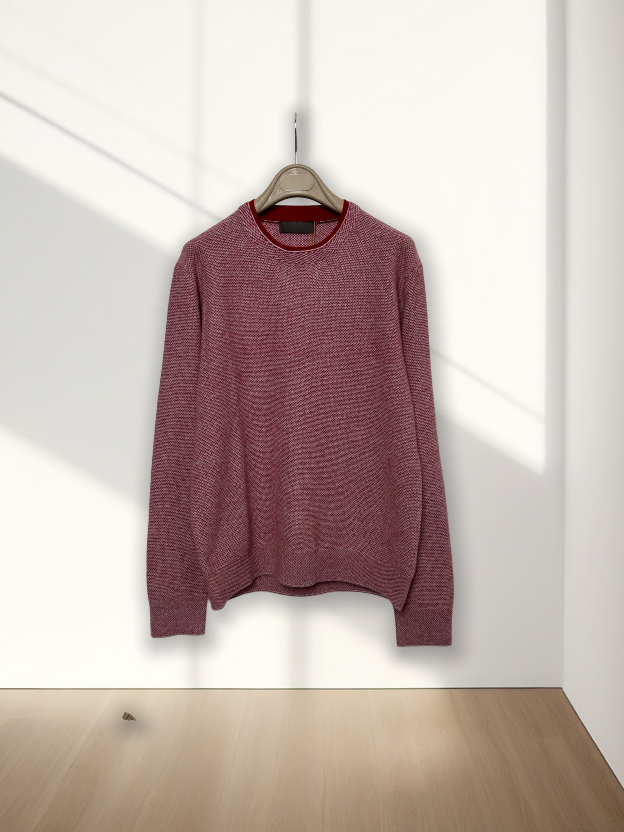 Design de tricot élégant - Pull en tricot torsadé orné de toucher doux-LP