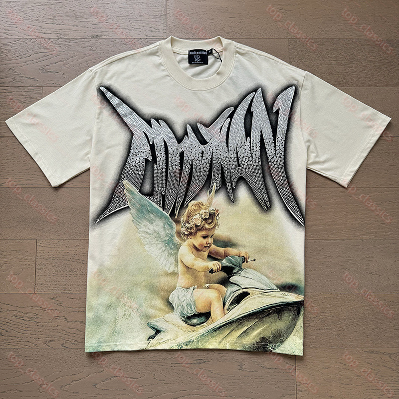 Designer Mixed Emotion Shirts Mens Womens MIXEDEMOTION Shirt Mens Y2k Shirt Letter Tee High Street Summer Fashion Hip Hop Retro Casual Cotton Printe