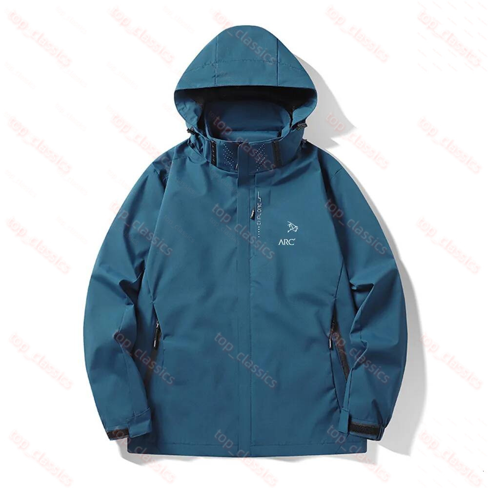 Artery Ski Hoodie Lightweight Jacket Luxury Designer Arcts Windbreaker Unisex Couple Outdoor Sports Versatile Breathable Windproof Spring Autumn Arc