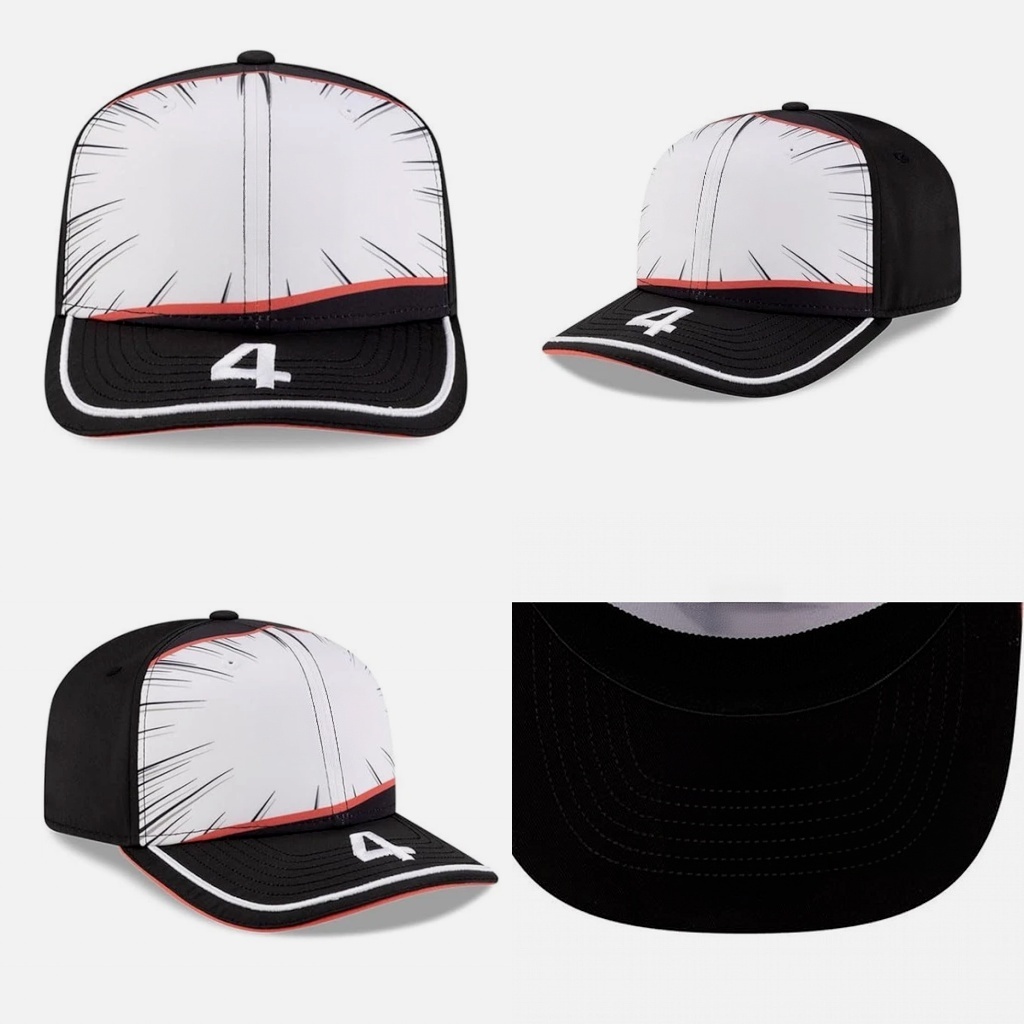 Racing Hat Ball Caps Designer Hats f1 Driver hat baseball fashion men Women Street outdoor sun Hats Unisex Caps Adjustable high quality b-1