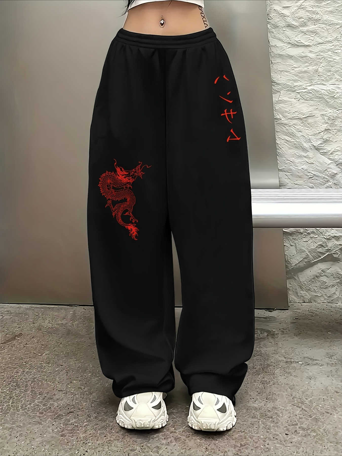 New Hot Selling Fashion 2026 Japanese Winter Limited Edition Hip-hop Men's Casual 3D Printed Sports Pants Men's Casual Plus Size D260916