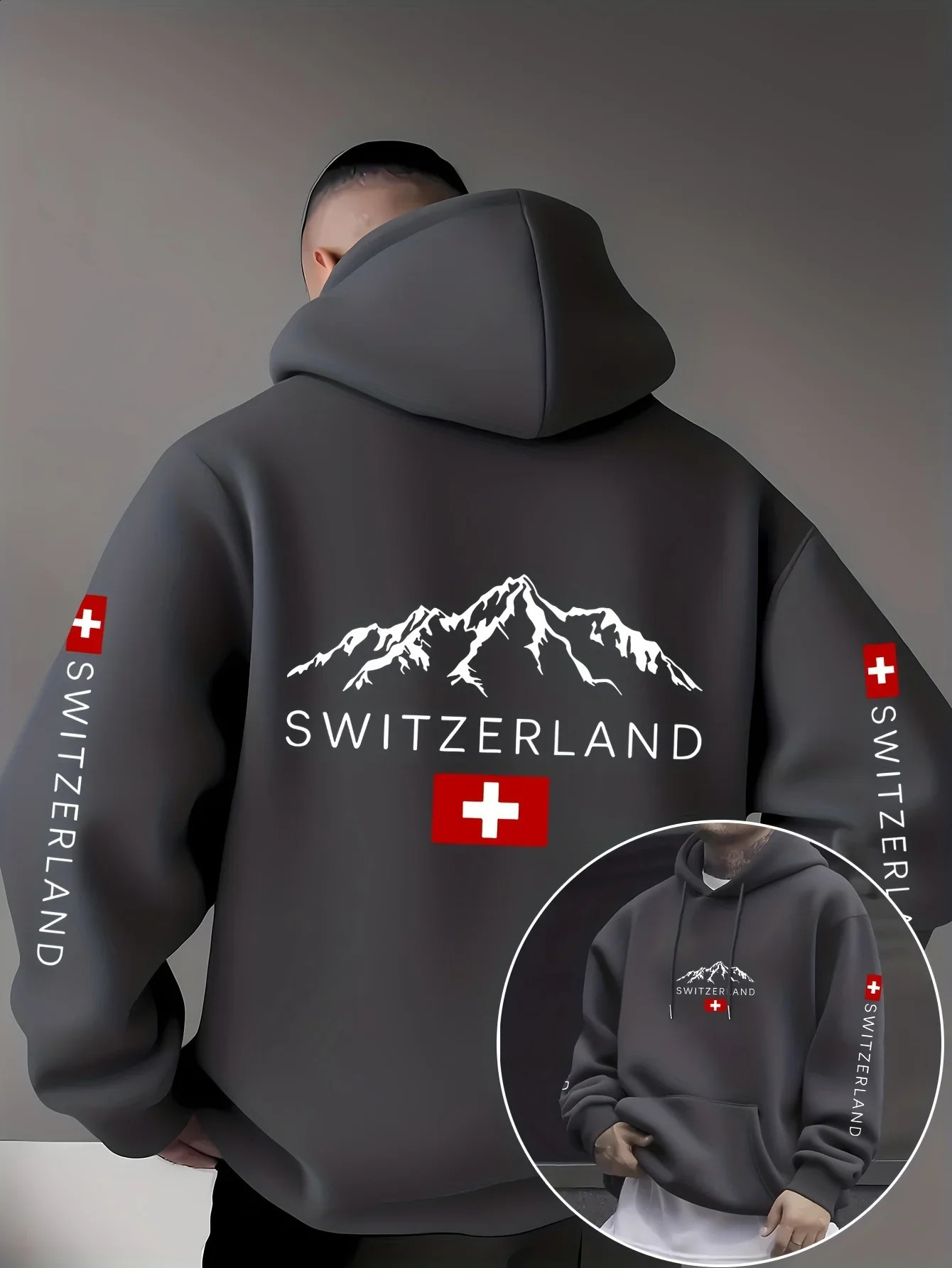 2026American selling Cool Men Women Hooded Sweatshirt Autumn Winter Daily Outdoor Vacation Fitness Casual Loose 260916