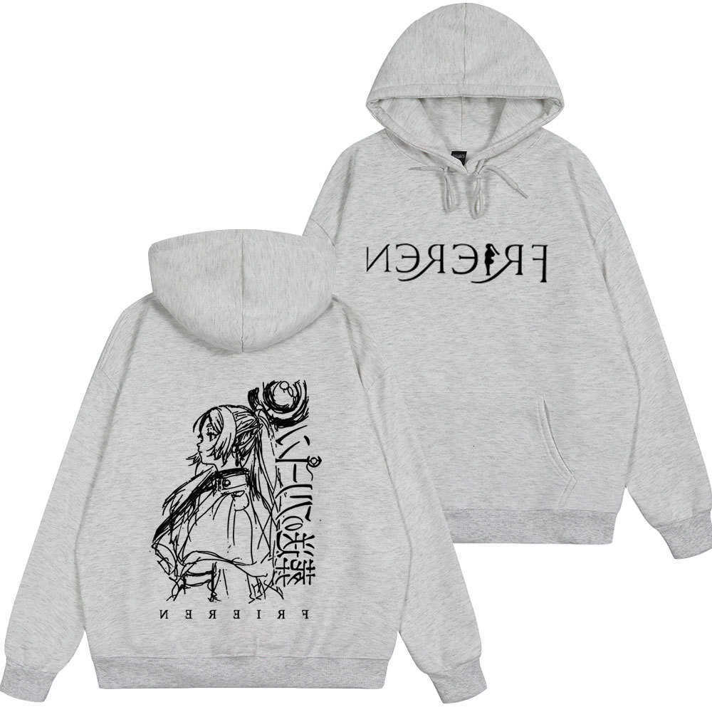 End Anime Journey's Frieren Beyond Hoodies Men's Women Clothes Fashion Fleece Sweatshirts Winter Fashion Funny Style Clothing C260915 C260