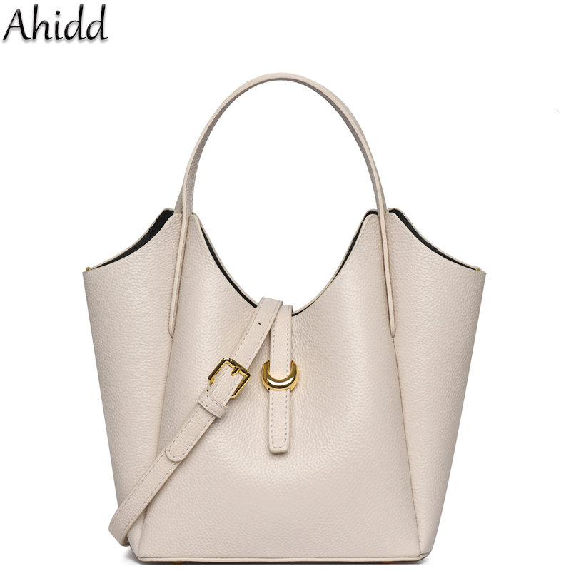 100% Genuine Cow Leather Handbag Women Fashion Elegant Crossbody for Ladies Small Hand Bag Cowhide Shoulder Bags Designer