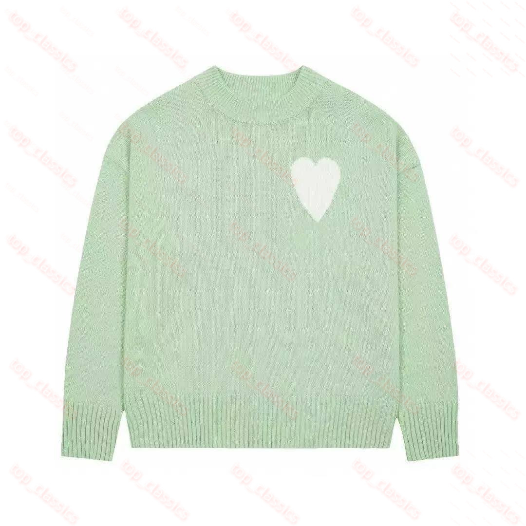 Amiraly Sweater Men Fashion Brand Knitted Sweater Designer Pattern Sweater Crew Neck Knitwear Sweatshirts Womens Sweater Designer Knitted Embroider