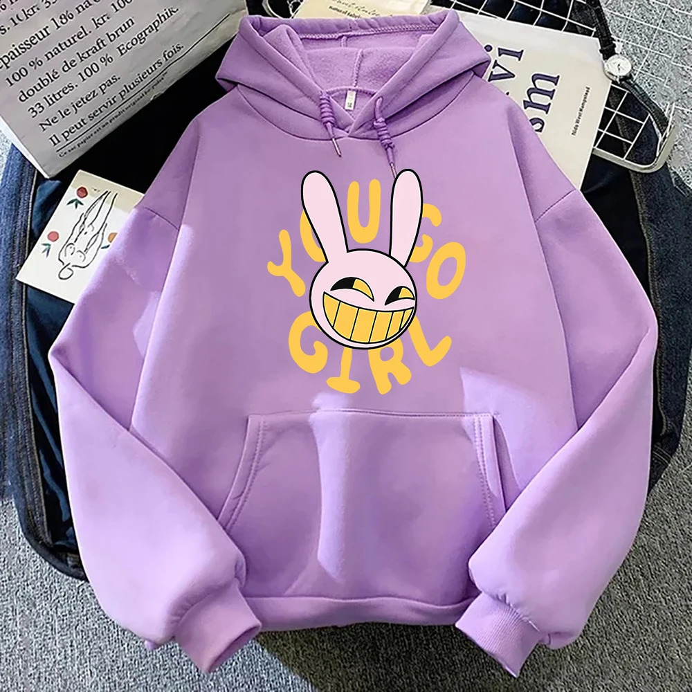 YOU GO GIRL Digital Circus Jax Hoodie Fashion Women Harajuku Funny Cute Rabbit Hoodie Unisex Cartoon Vintage Pullover Sweatshirt 260916