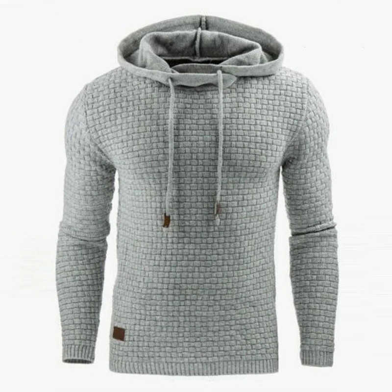Casual Warm Men's Solid Color Hoodie Oversize Sweatshirt for Men And Women Cozy Fleece Pullover with Hood Fashionable Streetwear C2609151