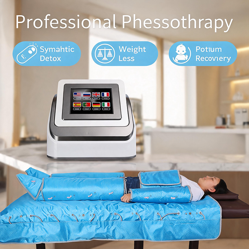 Portable slimming 3 in 1 infrared Air Pressure EMS pressotherapy machine for presoterapia lymph drainage machine salon use