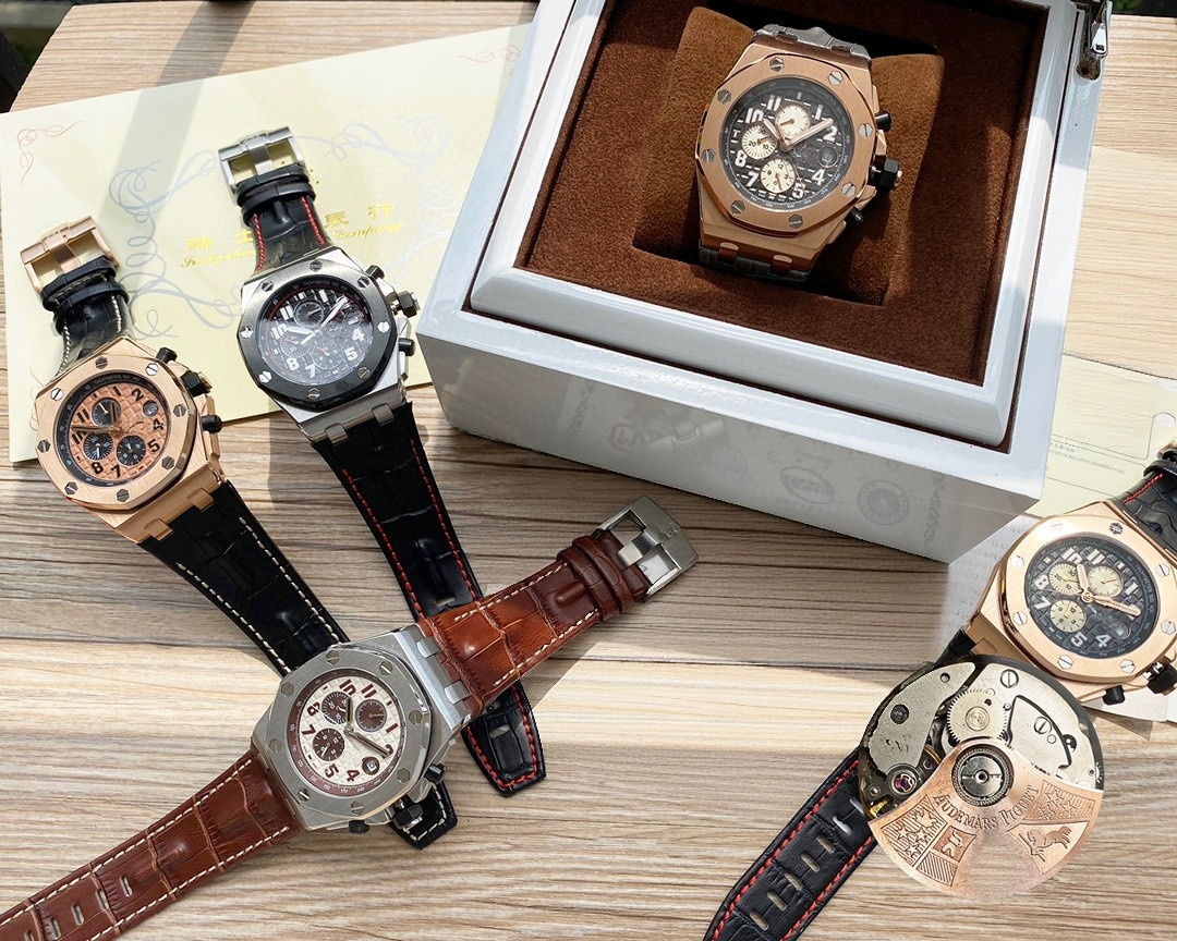Top factory designer men's 44mm large dial automatic mechanical watch, men's business watch