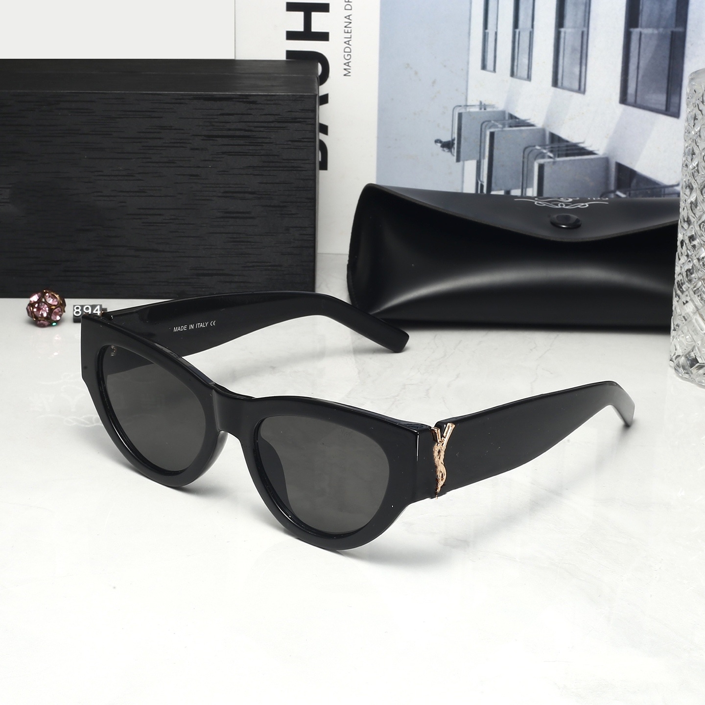 Top luxury Sunglasses Brand designer womens Mens Goggle senior glasses Vintage Letter Metal Sun Glasses Classic Fashion Eyewear With Box