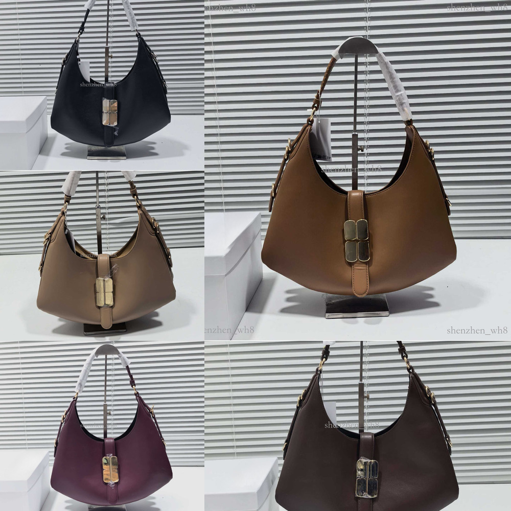High-end 2026 new model GANNIIBAGS women's bag summer exquisite and sophisticated ganniibags metal buckle Kat handbag, shoulder and underarm ba