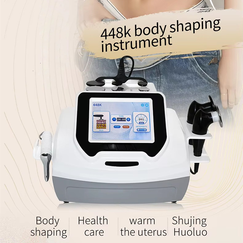 Advanced Radio Frequency Diathermy 448K RF Skin Body Care Slimming Skin Smooth CAP RES JMD Face Contouring Pain Relief Fat Blasting Lipolysis Instru