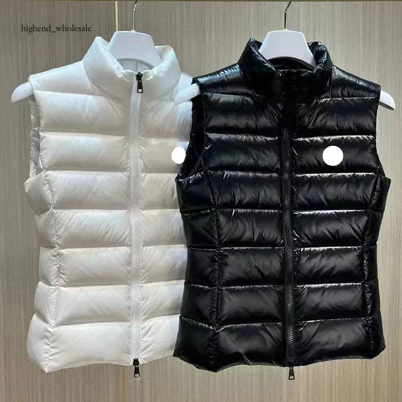 womens down puffer vest monclairwind jackets French designer brand sleeveless lady vest luxury embroidery badge Outerwear mon Coats High quality pro