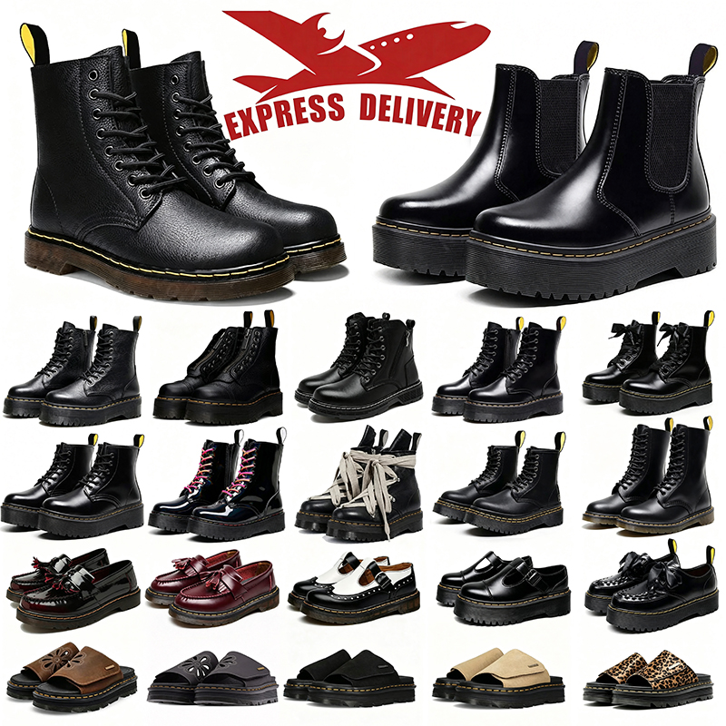 Free Shipping Designer boots dres doces martin martines winter warm luxury shoes platfrom sneakers sandal slippers sliders mens womens fashion shoes