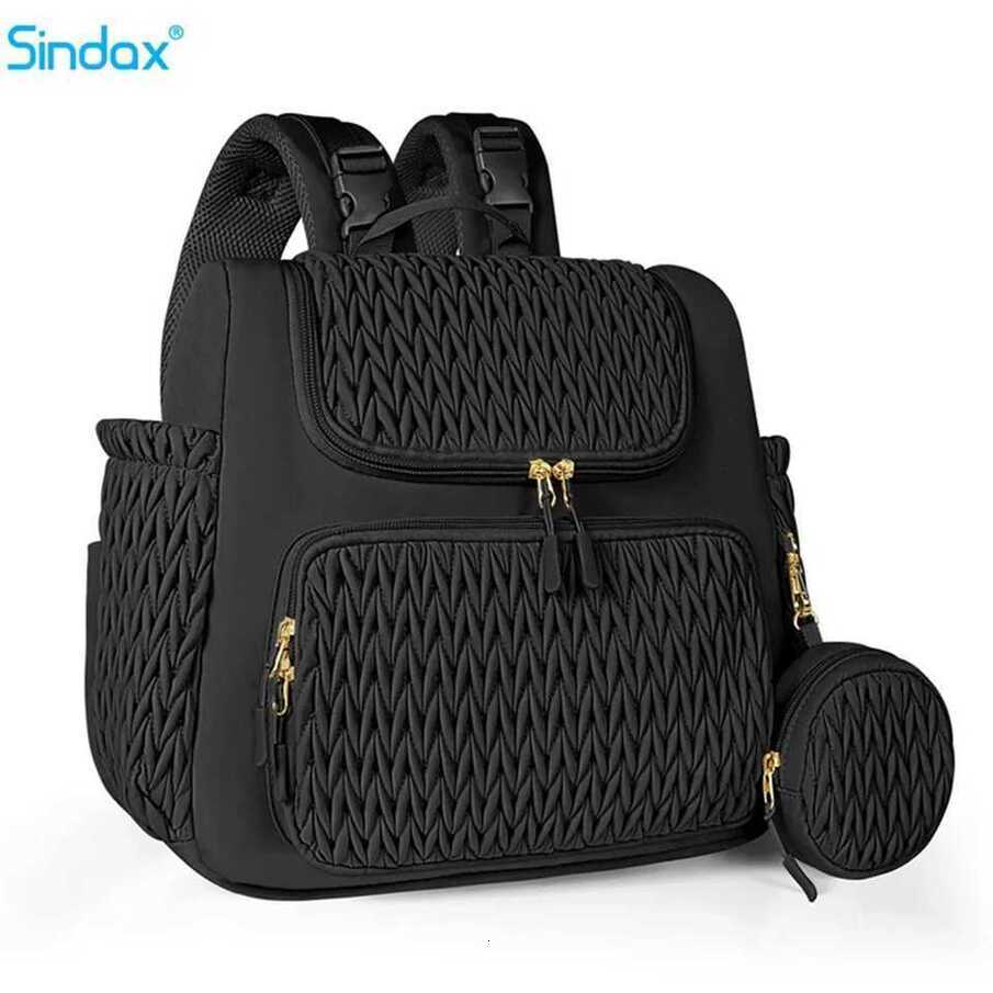 2026 New cologne Mommy Diaper Baby Stroller Organizer Backpack Large Capacity Outdoor Travel Maternity Bag With Insulated Pocket Changing Pad Design