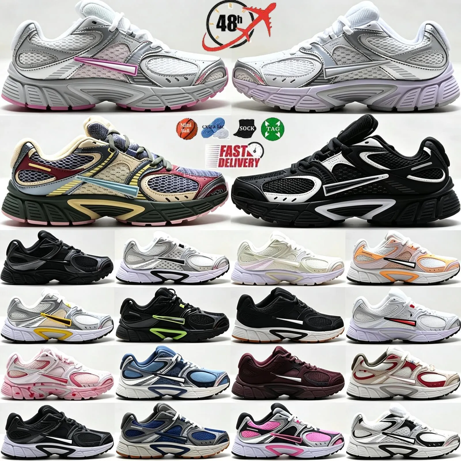 Designer V5 RNR Shoes Men Women Running Shoes Trainers Bright Ceramic White Picante Red Malachite Vast Grey Black Outdoor Sneakers Size 36-45