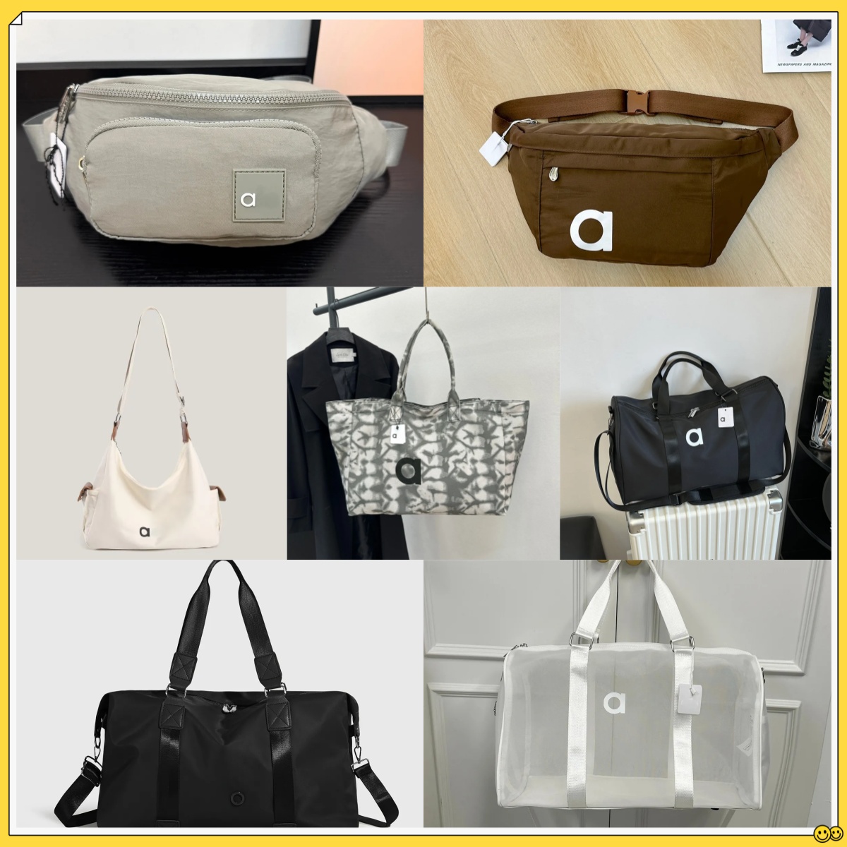 gym bag designer bag travel backpack New Yoga Bag Commuter Korean-style Handbag Crossbody Bag Fashionable Tote Bag shoulder handbag duffel bag high