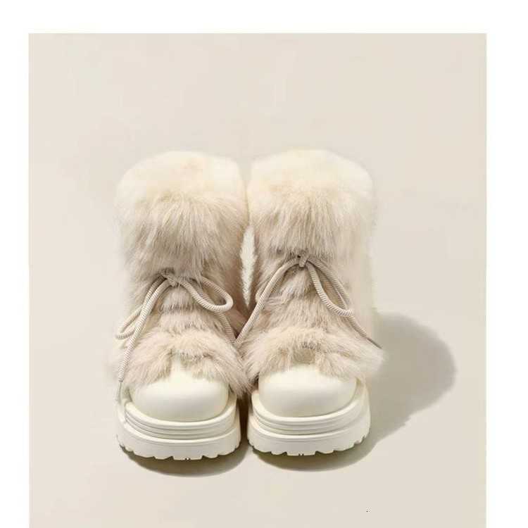 boots 2026 autumn and Snow winter new item thickened plush thick sole casual short boots for women D260916
