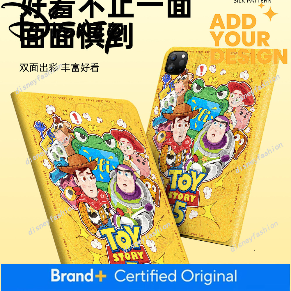 Toy Story Is Suitable for Apple 11 Tablet 8 9Th 10Th Generation, Cute iPad Pro Protective Case, 11inch 7 with Pen Slot, Air 3/4 4 Mini 5 4b a6 e1
