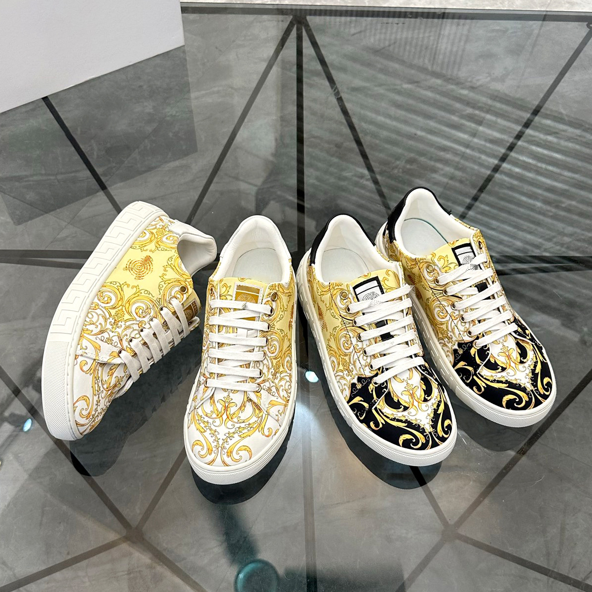 Outdoor travel casual shoe Canvas run Printed fabric loafer trainer New spring summer Sneaker graffiti luxury Designer Flat basketball men women dre