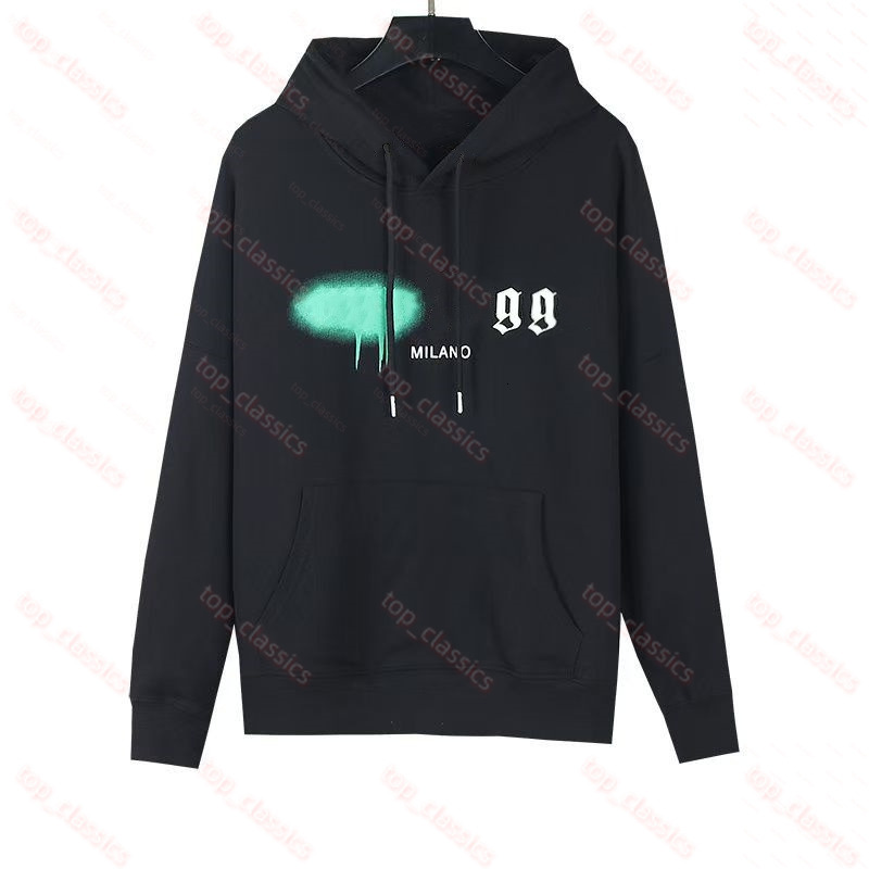 Palmity AnglesshirtHoodies Designer Palms Hoodie Mens Womens Fashion Letter Printed Hoodie High Street Style Hip Hop Trend Loose Streetwear Palmity