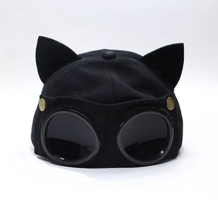 Ball Cap Designer Hat Designers Caps Luxurys Baseball duckbill Solid Color Rotating Sunglasses Ballcaps Cat Ear Design Dandy Hat Cute Popular Temper