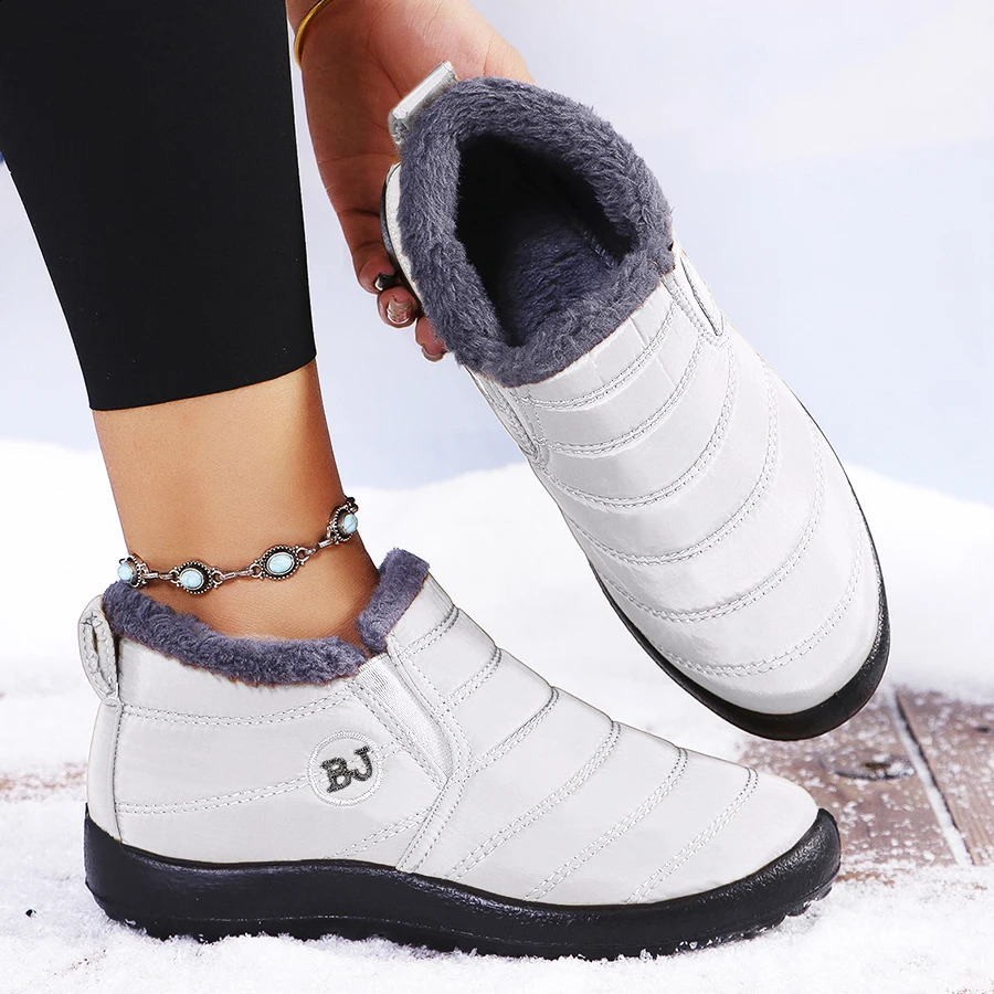 Winter Warm Snow Boots Women Men Arctic Insulation Thick Sole Non Slip Outdoor Booties Comfortable Round Toe PU Shoes 260917